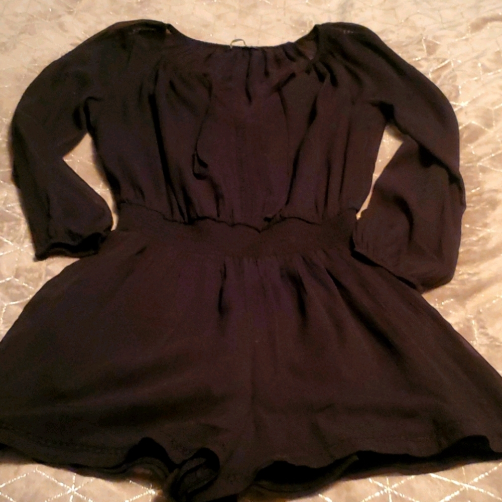 Abercrombie & Fitch Romper Black Medium